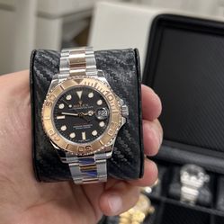 Rolex Yacht Master 1 Ladies Two Tone Rose Gold