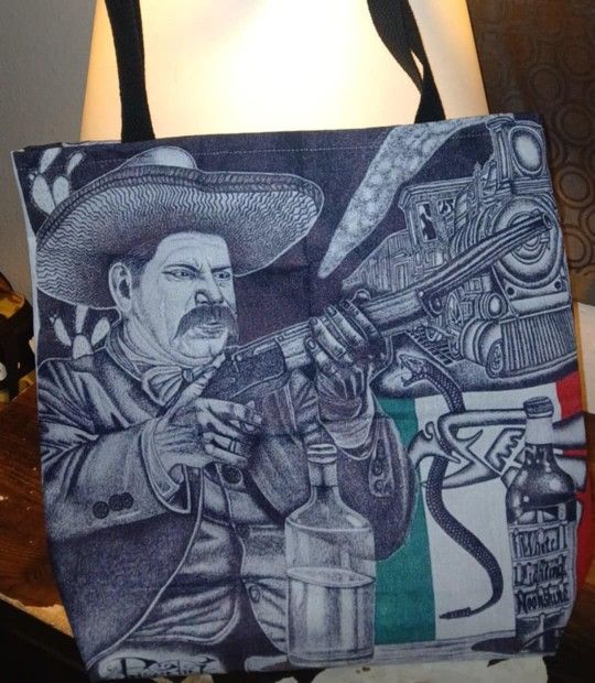 Chicano PRISON ART TOTE BAG