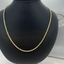 Gold Chain Rope 14K New