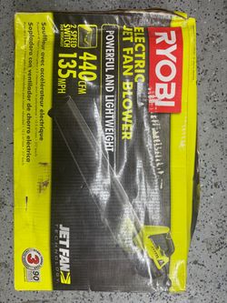 Ryobi Electric Jet Fan Blower 440 CFM
