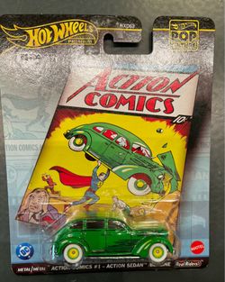 Action comics hotwheels