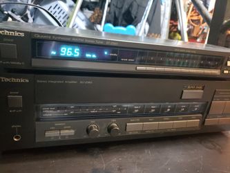 Technics Stereo Integrated Amplifier SU-Z960+ Technics ST-Z960 Tuner