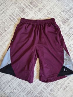 Jordan Basketball Shorts Maroon