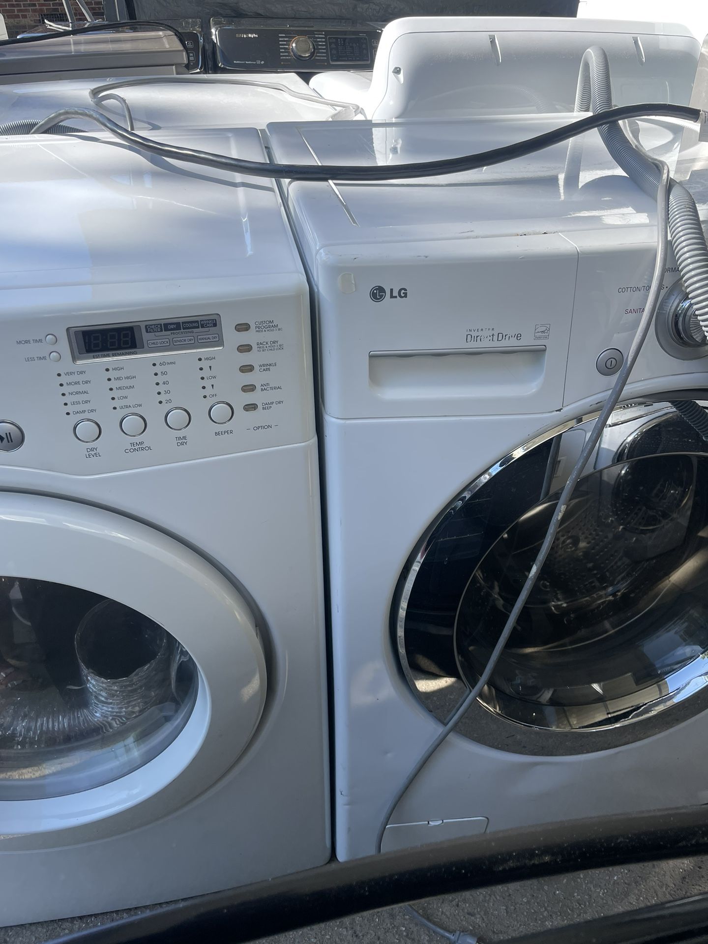 Lg Washer And Dryer Set