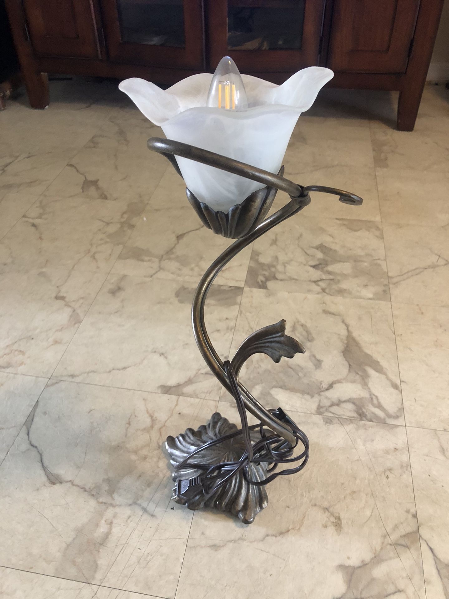 Vintage Brass Lamp