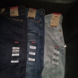 Levi's 501's &505 30x30 & 31x30 Jeans 