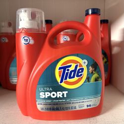 Brand New Tide Sport Detergent 132 oz - $15 each