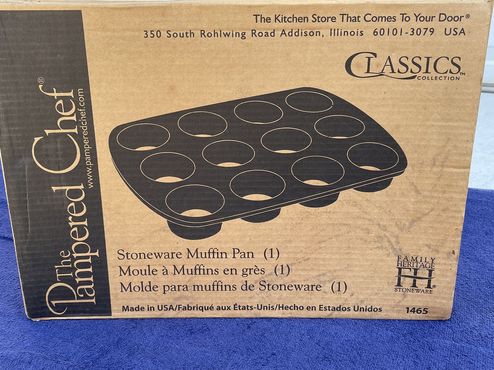 Stoneware Muffin Pan