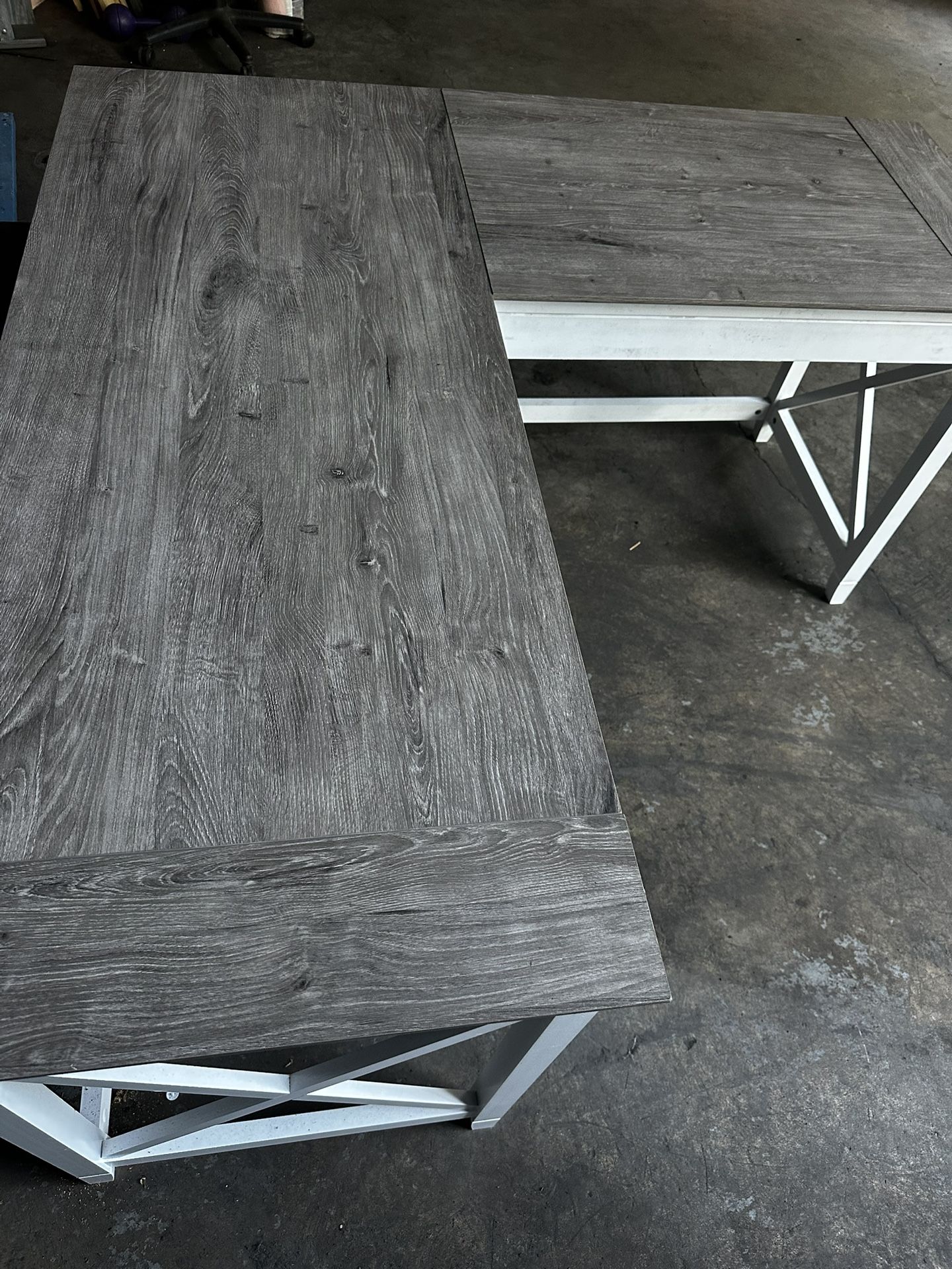 like new computer desk and chair