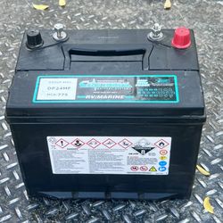 Group 24 Deep Cycle Marine Boat RV Battery