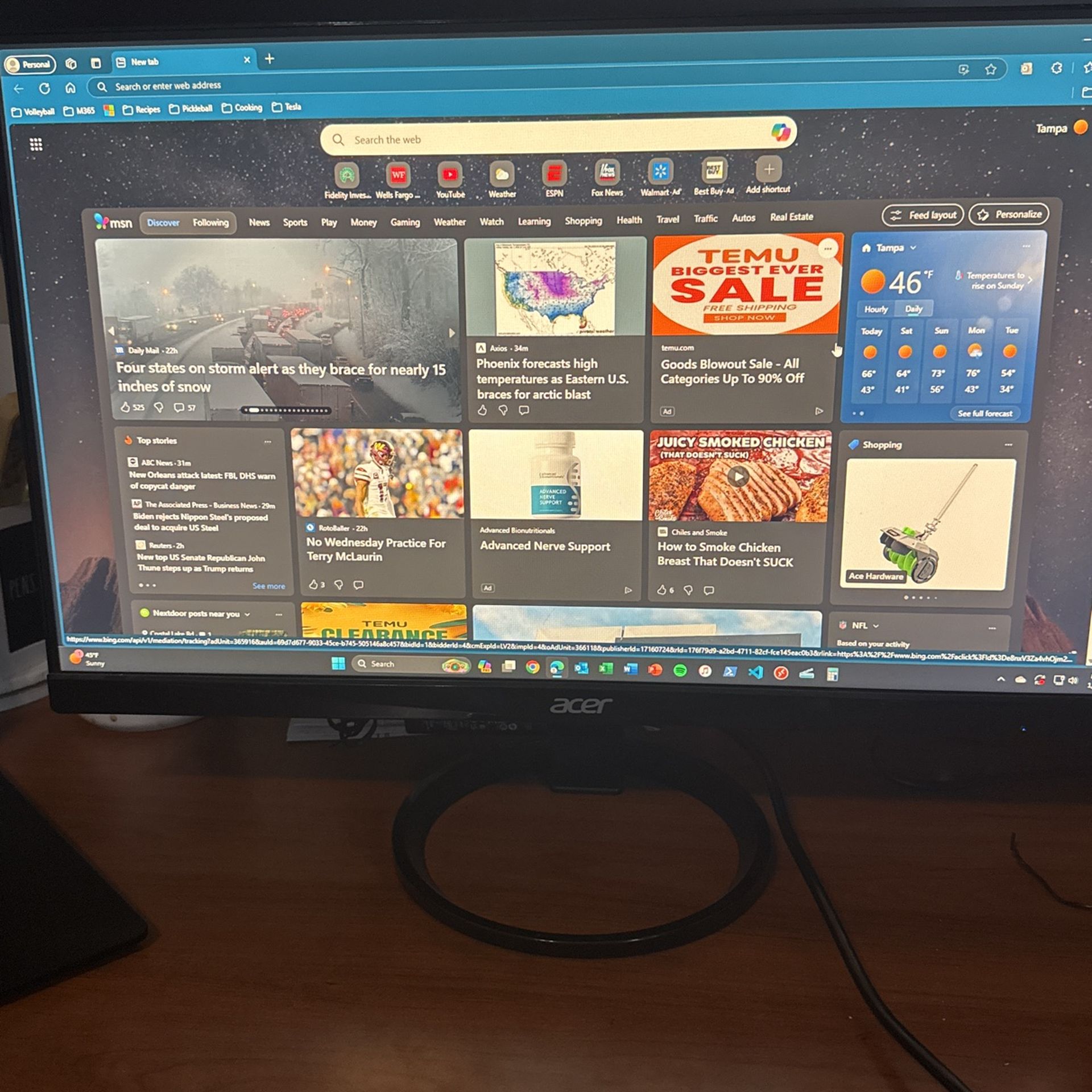 ACER 24” LCD Monitor