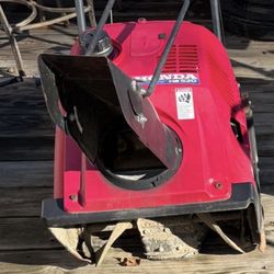 Snowblower 4 Stroke.  Stalls 