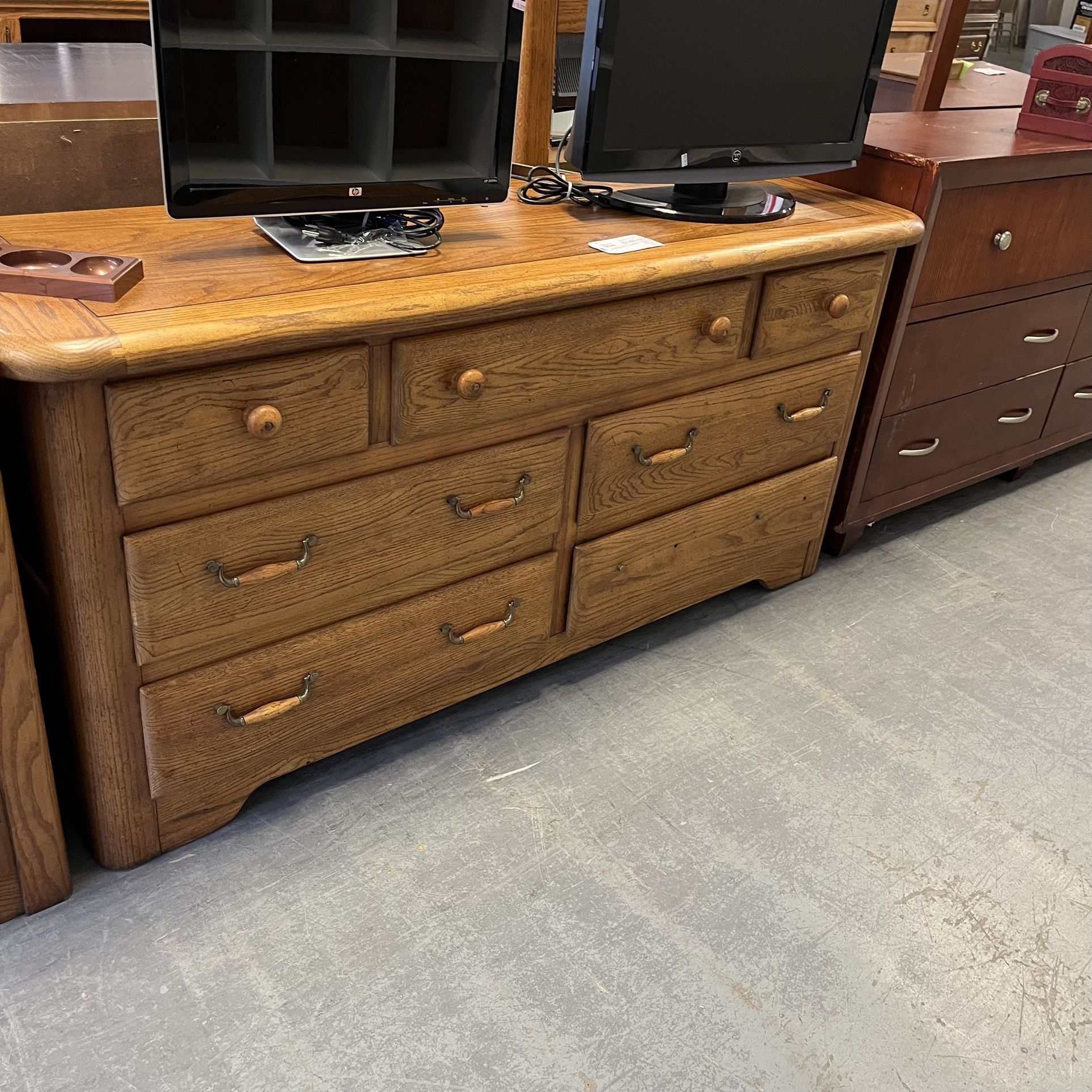 Vintage Wood Dresser (in Store)