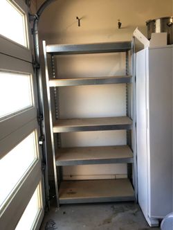 2 Metal Garage Storage Shelving Unit