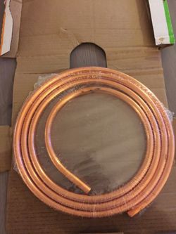 3/8" x 10' type L copper coil