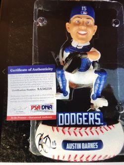 Los Angeles Dodgers Austin Barnes Autographed Bobblehead for Sale in  ROWLAND HGHTS, CA - OfferUp