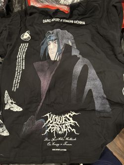 Darc Sport x Itachi Uchiha Side by Side Tee Medium