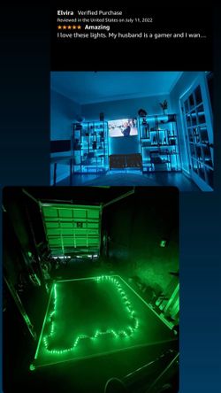 100 ft LED Lights for Bedroom Music Sync RGB LED Strip Lights with APP & Remote Control LED Lights for Room Home Party Christmas Wall Decor  Pick up A