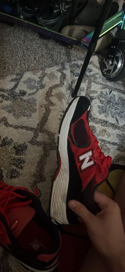 red new balance size 13