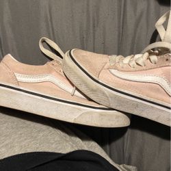 Girls Pink Vans 