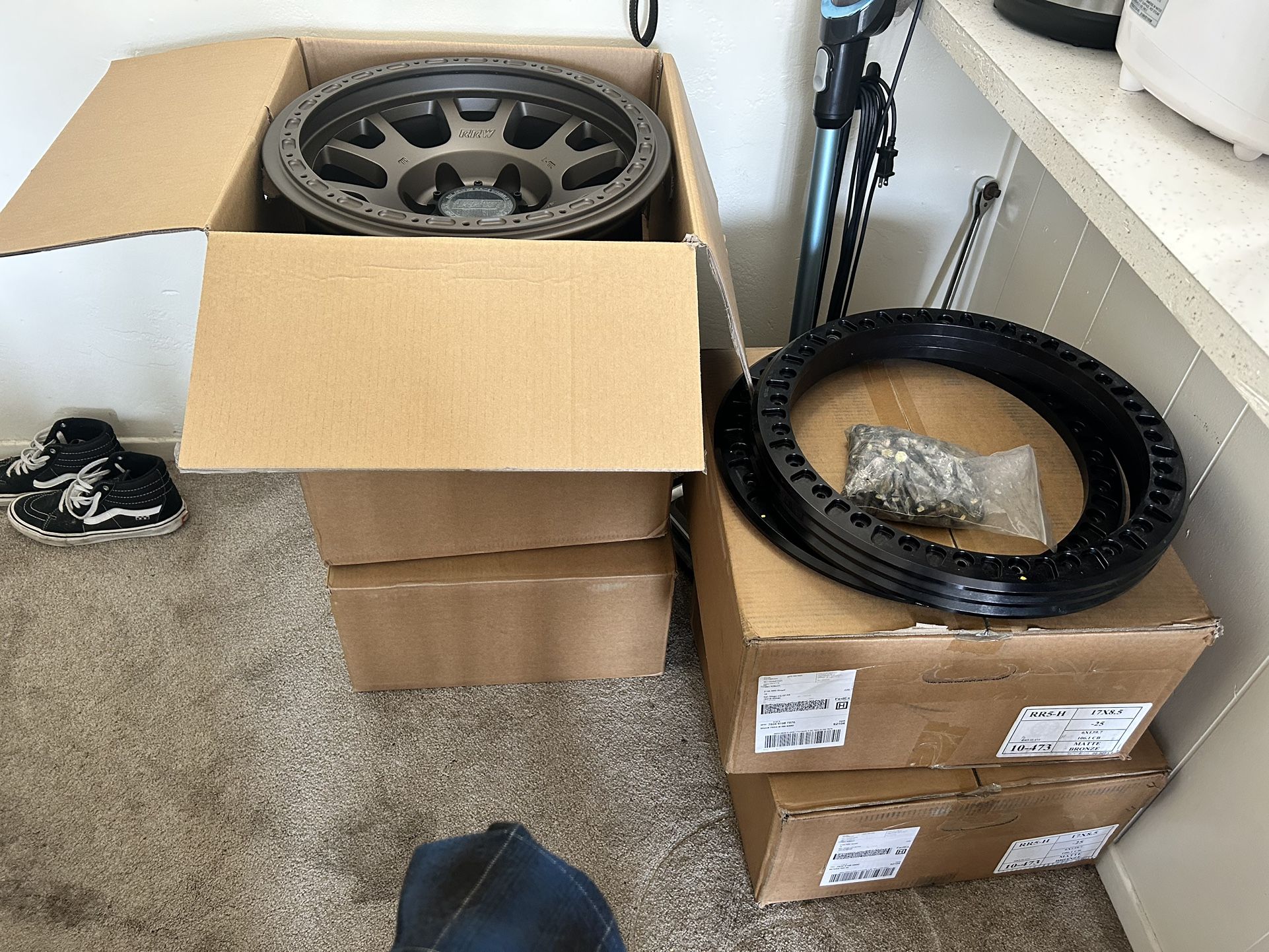 Relation Race Wheels Rr5-h And True Beadlock Rings 