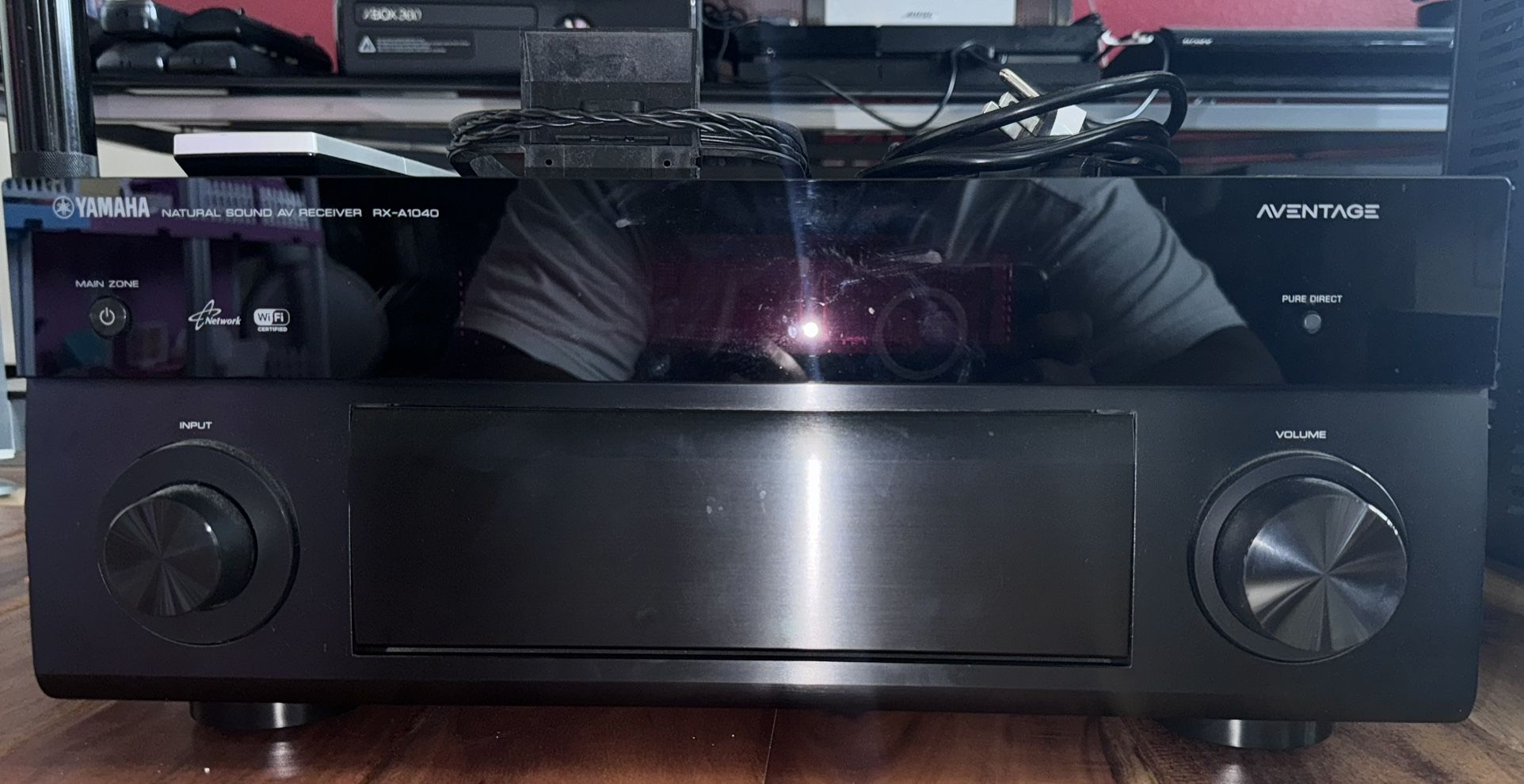 Yamaha RX-A1040 7.2-Ch 4K UHD A/V Receiver Wi-Fi Wireless Direct AirPlay