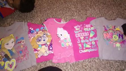 5t shirts for girls