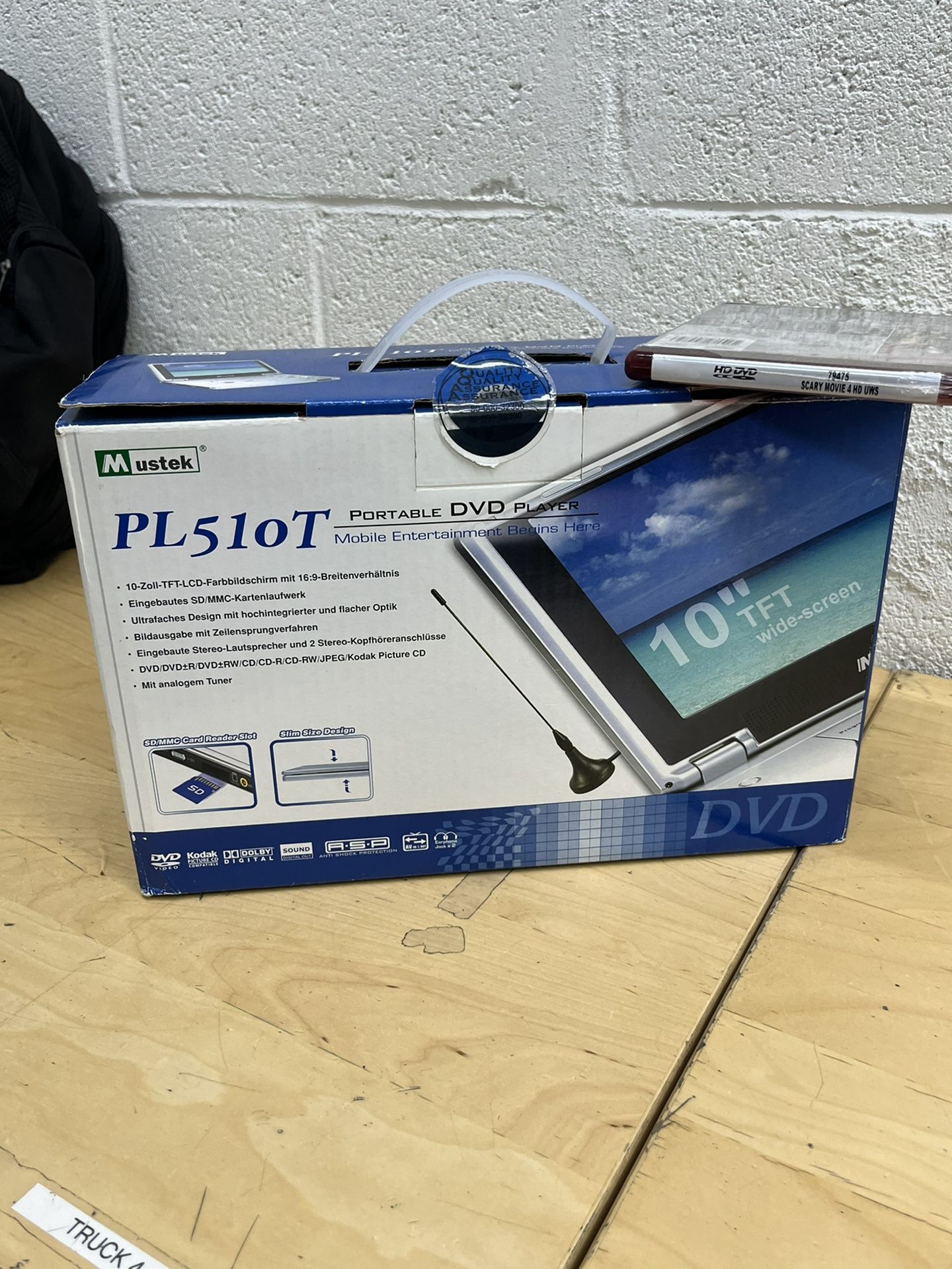 New Portable DVD Player Vintage