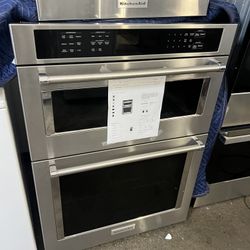 Kitchenaid Microwave Oven Combo 30” Stainless Steel 2024
