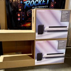 Samsung Soundbar Home Theater System (HW-B73CD) - 5.1-Ch. Surround Sound, Dolby Atmos, Wireless Subwoofer