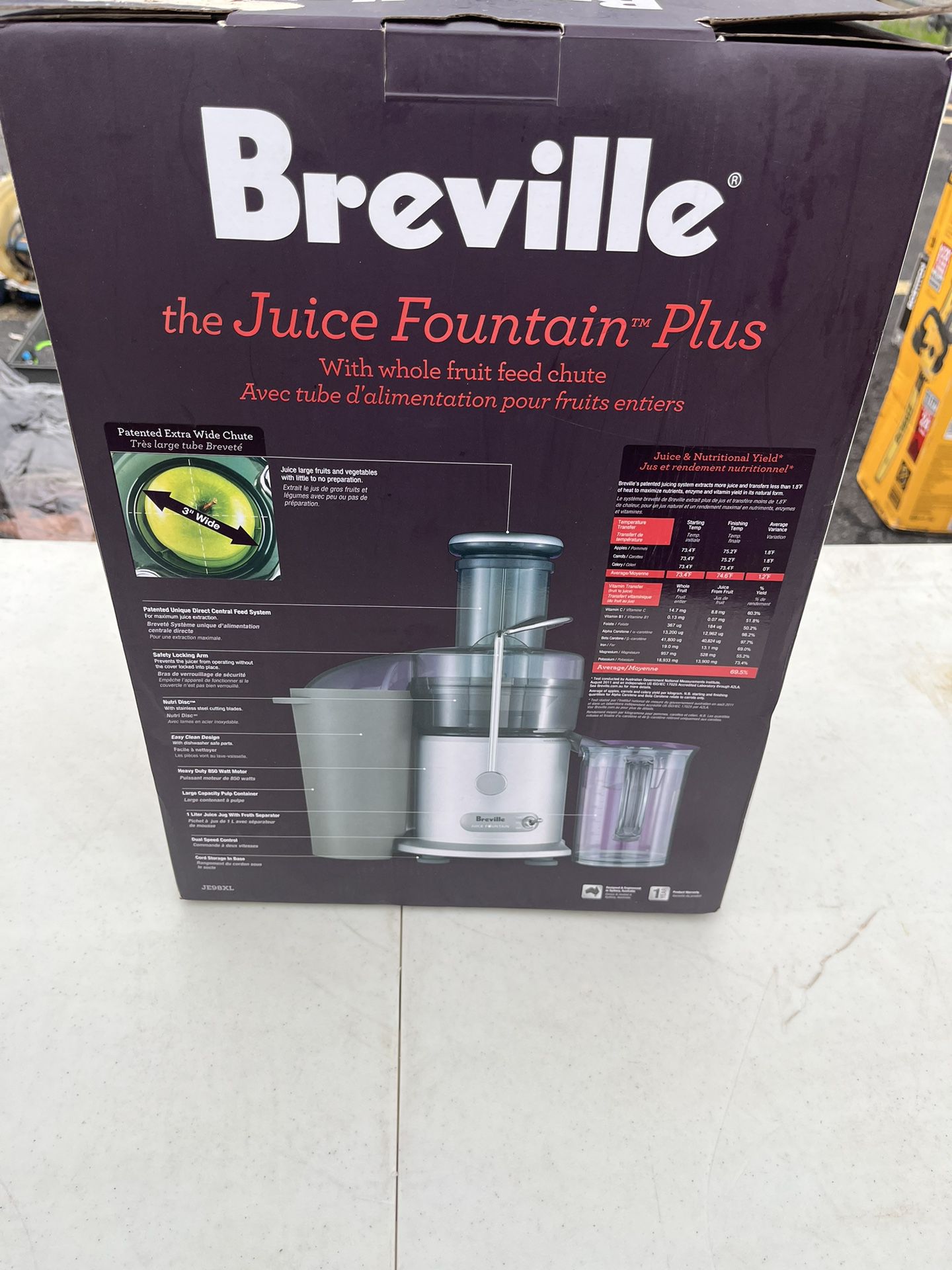 Breville The Juice Fountain Plus 