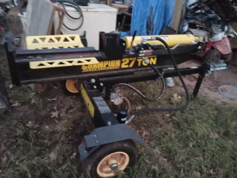 27 Tony Log Splitter $1,500