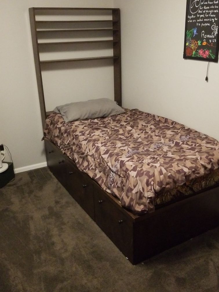 Bed And Dresser Set