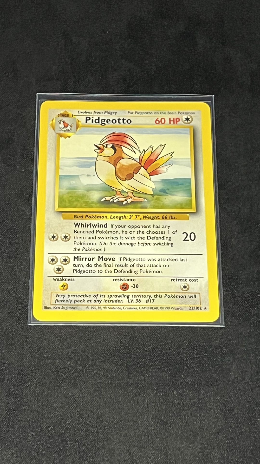PIDGEOTTO 22/102 UNLIMITED