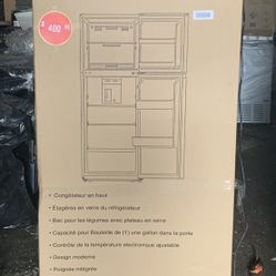 Avanti - 10.1 cu. ft. Frost Free Refrigerator 