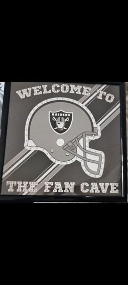 Raiders footballs light up poster