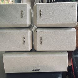 (5) Sony Speakers $75.00  CASH, TEXT FOR PRICES. 