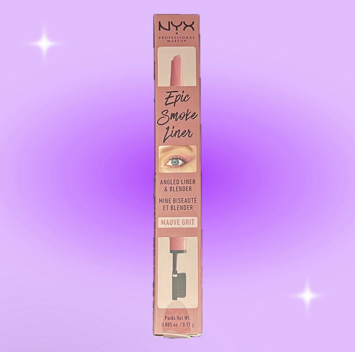 NYX Epic Smoke Liner – Mauve Grit – NEW