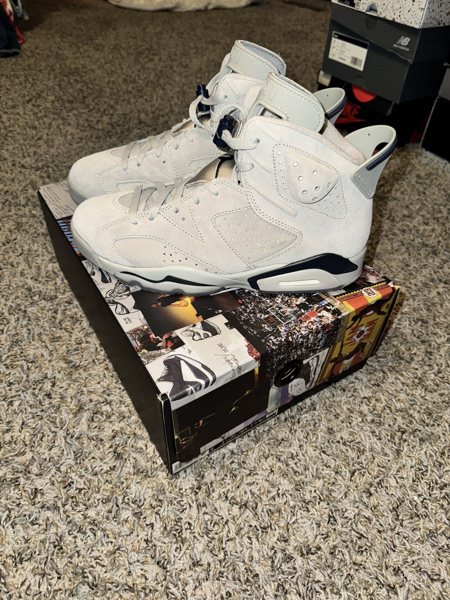 Jordan 6 Retro Georgetown Size 9 Men’s