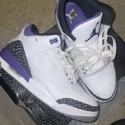 Jordan 3s “dark Iris” 