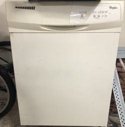 Whirlpool dishwasher - please see description below