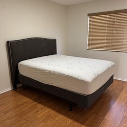 Queen Bed Frame And Mattress 