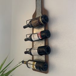 Wall Mount Wine Racks (2)