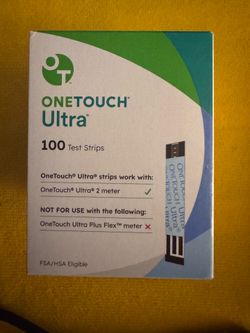 One Touch Ultra 100 ct Test Strips