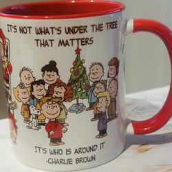 Peanuts Christmas Coffee Mug – 12 Oz