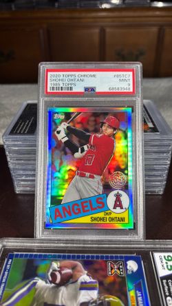2020 Topps Chrome Shohei Ohtani 1985 Refractor PSA Mint 9
