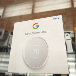 Google Nest Thermostat With Box