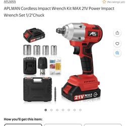 APL Cordless Impact Drill Brand New 