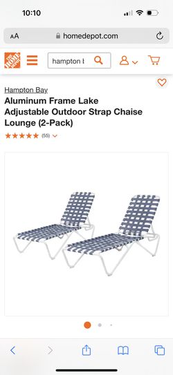 Aluminum lounge chairs 2 Pack $300 Each