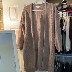 Cozy Longline Cardigan Sweater